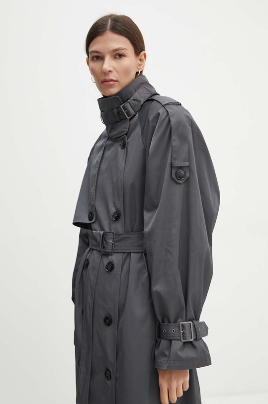 Trench kabát Gestuz 10908742 šedá