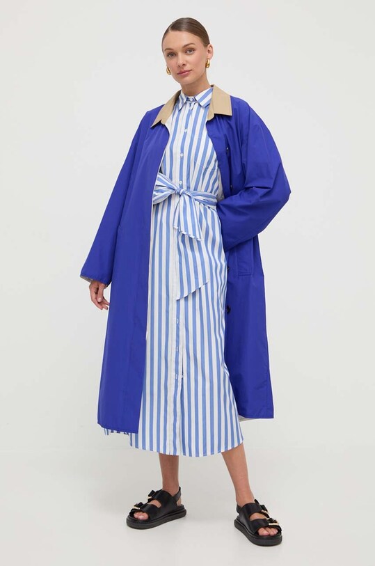 Weekend Max Mara palton 2415021012600 albastru SS24