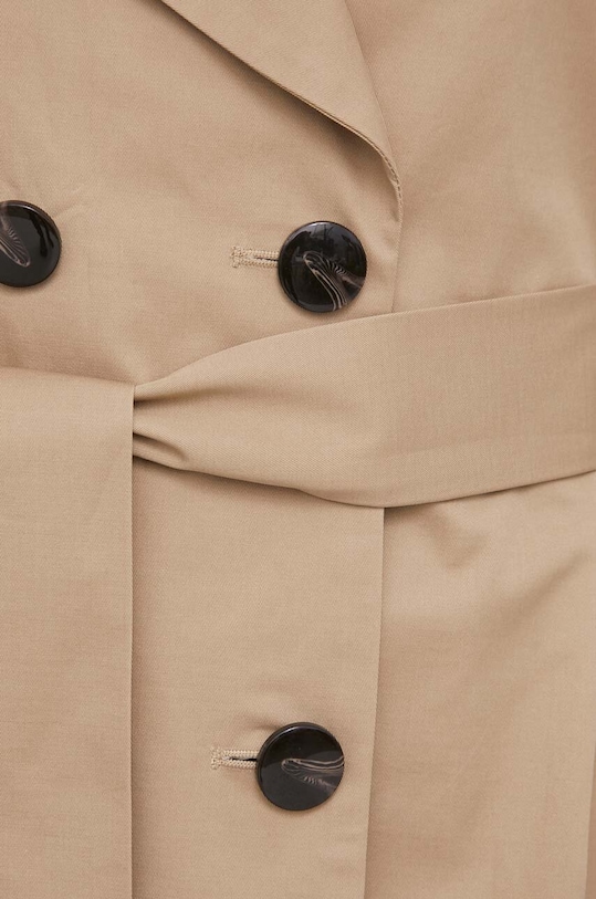 Trenčkot Sisley 2NNSLN025 béžová