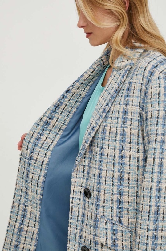 Sisley płaszcz z domieszką wełny 2LRSLN03X