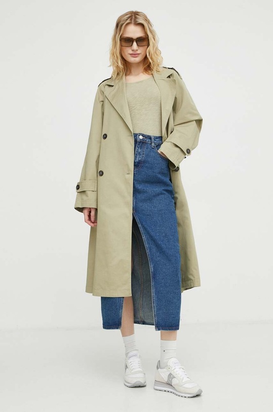 Marc O'Polo trench 402003571027 verde SS24