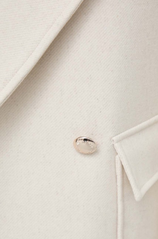 Morgan płaszcz z domieszką wełny GATSBY GATSBY.IVOIRE