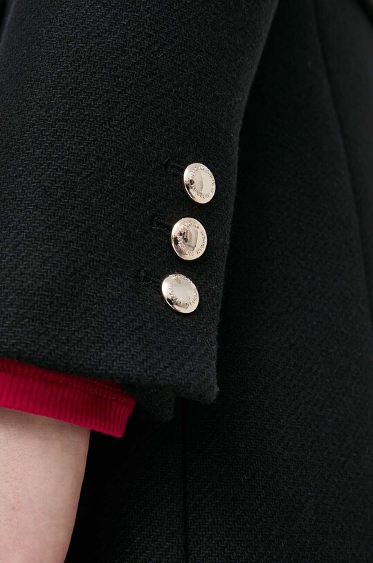 Morgan płaszcz wełniany GBLACK GBLACK.NOIR czarny