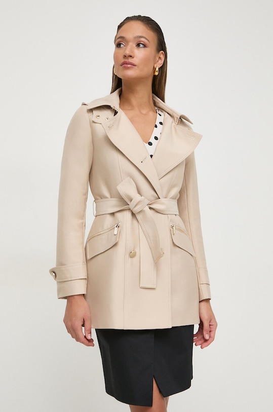 Morgan palton cu captuseala bej GLADIA.BEIGE