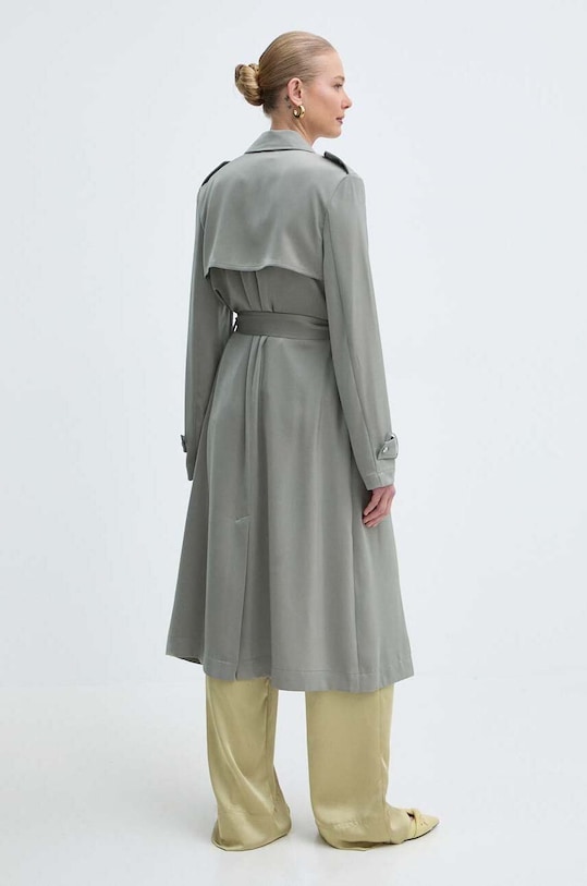 Oblečení Trench kabát Guess MICOLE W4GL00.WFYW2 zelená