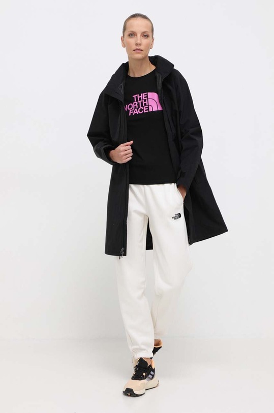 The North Face geaca NF0A8327JK31 negru SS24