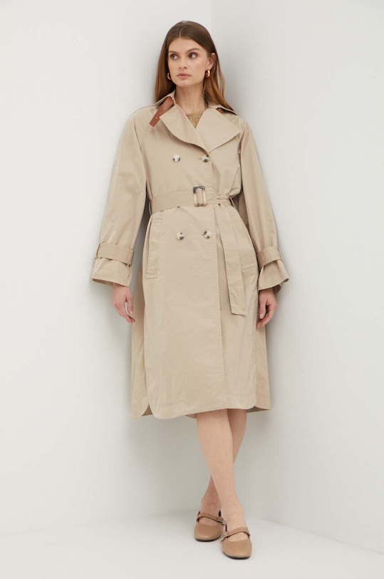 Тренч MAX&Co. без підкладки бежевий 2416021013200