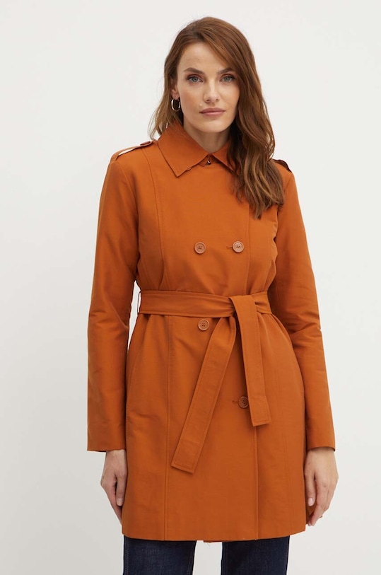 Trench kabát MAX&Co. nezateplené oranžová 2416021023200