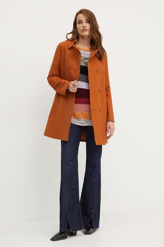 Trench kabát MAX&Co. 2416021023200 oranžová SS24