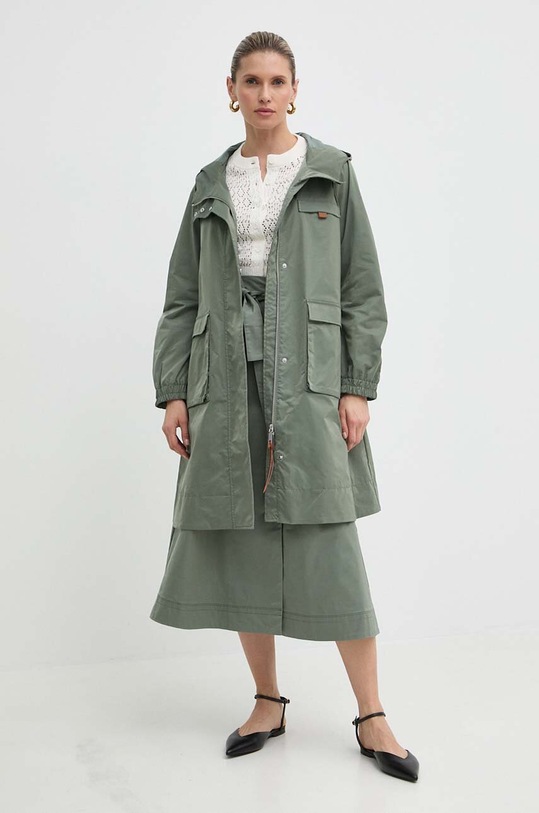 MAX&Co. kurtka 2416081053200 zielony SS24