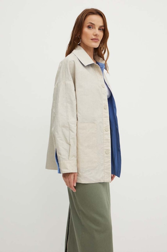 Oboustranná bunda MAX&Co. bez kapuce modrá 2416081073200