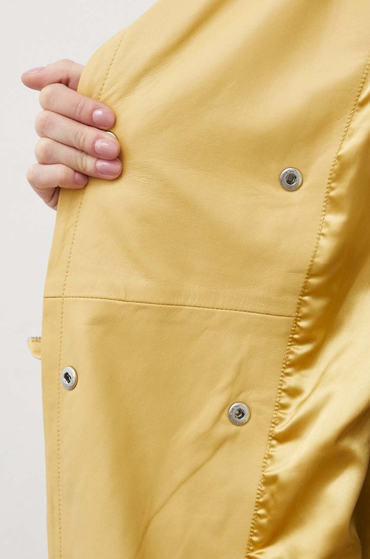 Kožený kabát Gestuz 10908974