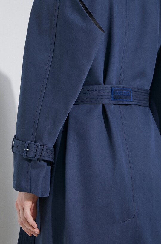Kenzo trench coat Solid Elongated Kimono Trench FE52MA0729OV.77