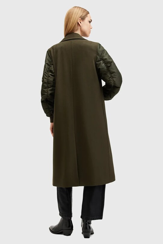 Пальто с шерстью AllSaints PAULAH W007OZ