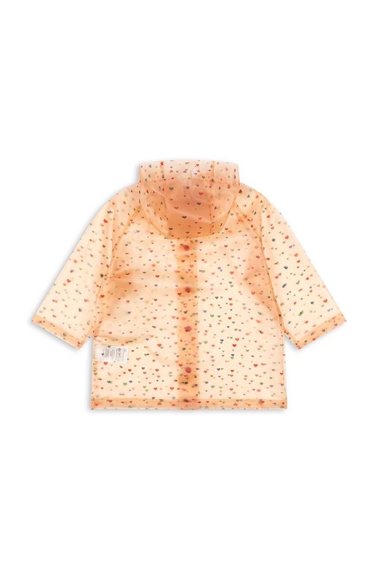 Konges Sløjd płaszcz przeciwdeszczowy dziecięcy KS100157.G pomarańczowy SS24