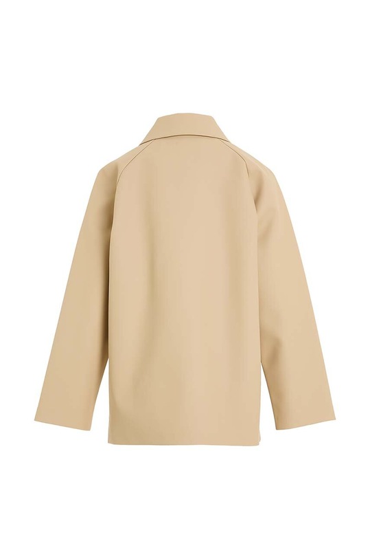 Dziewczynka Calvin Klein Jeans płaszcz dziecięcy IG0IG02336.116.PPYH beżowy