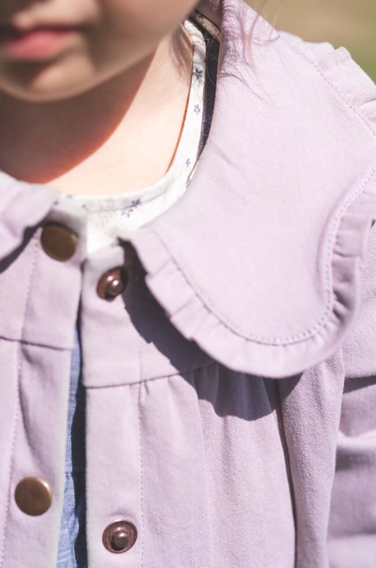 DÍVKA Dětský kabát That's mine Fabiola 066199 růžová