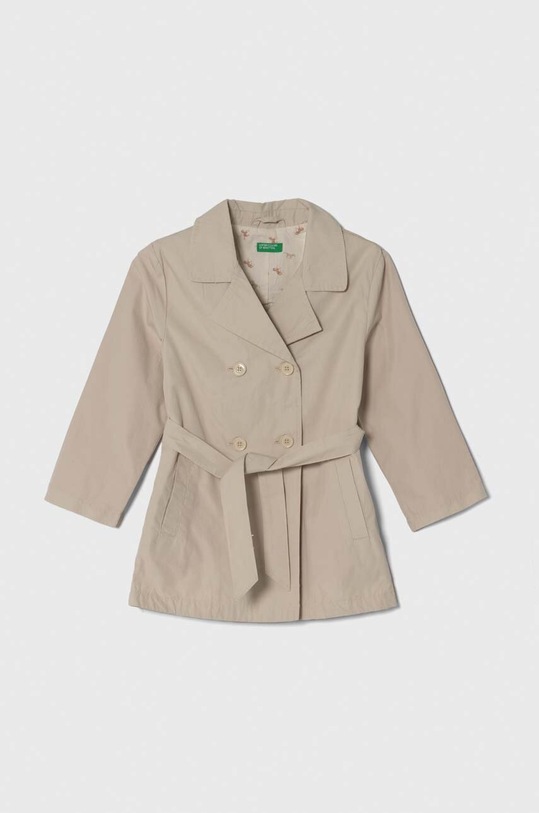 Dječji baloner United Colors of Benetton bez tople podstave bež 2ZOFGN02M.P.Seasonal