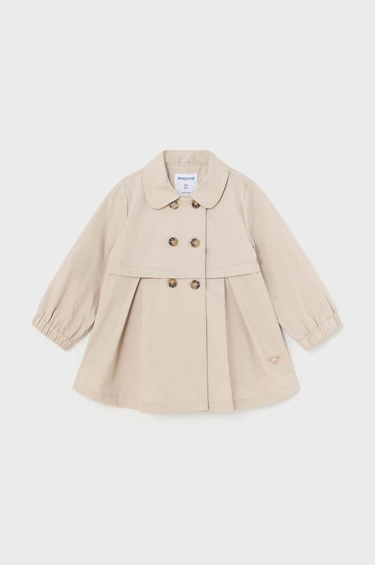 Mayoral cappotto per neonati 1439.4F.Baby.PPYH beige SS24
