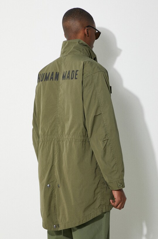 Clothing Human Made coat Fishtail Coat HM27JK002 green