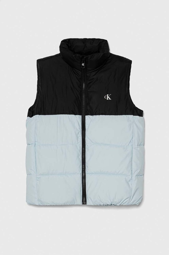 Calvin Klein Jeans bezrękawnik dziecięcy bez kaptura niebieski IB0IB01981.128.176.PPYH
