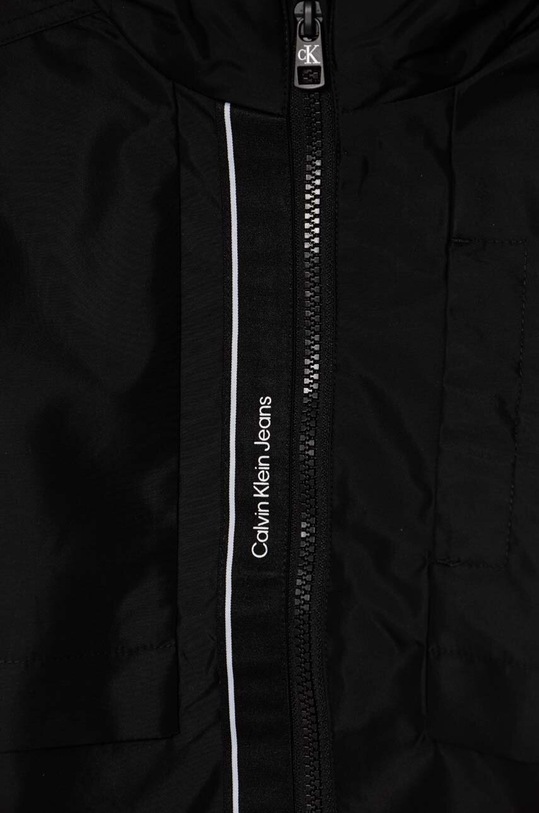 Chłopiec Calvin Klein Jeans kurtka dziecięca IB0IB01984.PPYH czarny