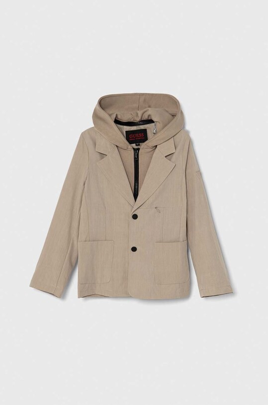 Дитяча куртка Guess з підкладкою бежевий L4RL03.WFKR0.PPYH