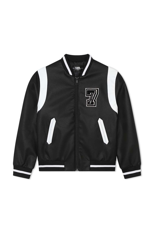Dječja bomber jakna Karl Lagerfeld bez tople podstave crna Z30040.162.174