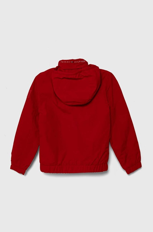 Otroška jakna Tommy Hilfiger KB0KB09104.98.122.PPYH rdeča SS24