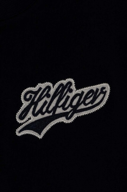 Chłopiec Tommy Hilfiger bluza bawełniana dziecięca KS0KS00541.128.176.PPYH granatowy
