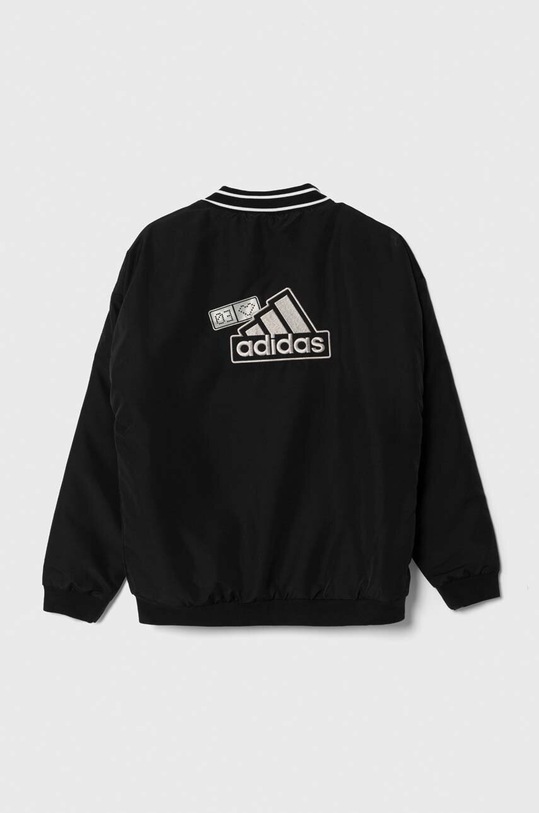 Detská bunda bomber adidas IN1915 čierna SS24