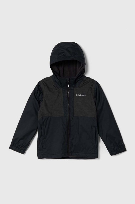 Columbia gyerek dzseki Rainy Trails Fleece enyhén szigetelt fekete 1886501