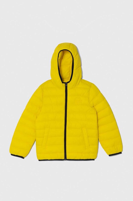 Dječja jakna United Colors of Benetton Planet friendly zlatna 2TWDCN025.G.Seas.PPYH