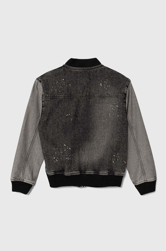 Sisley kurtka bomber dziecięca 2DW2YN00Y.G.Seasonal czarny SS24