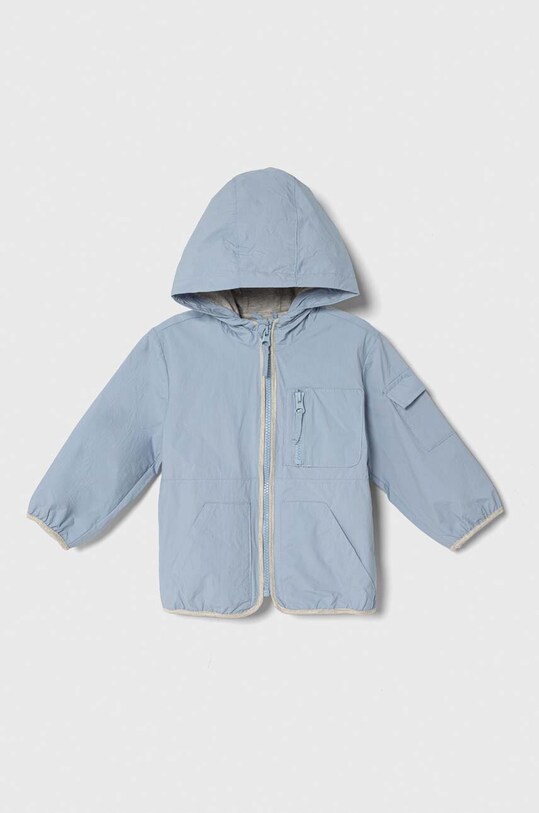 Детская куртка United Colors of Benetton с подкладкой голубой 24OXGN02L.P.Seasonal