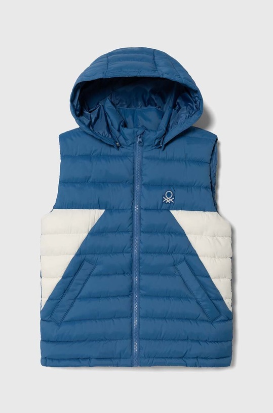 United Colors of Benetton bezrękawnik dziecięcy pozostałe niebieski 2WU0CJ00M.G.Seasonal