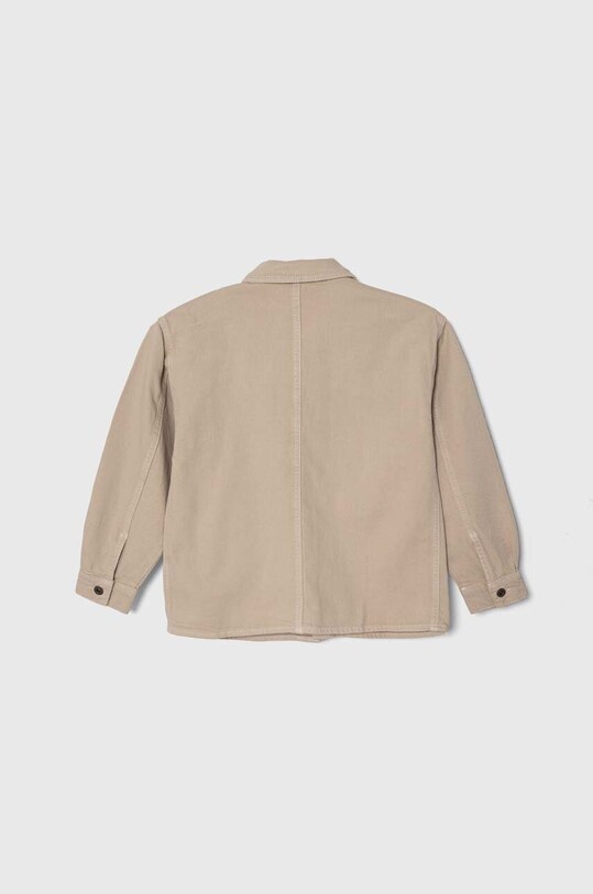 Хлопковая куртка-рубашка Emporio Armani 3D4GJG.4N86Z бежевый SS24