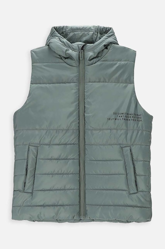 Coccodrillo bezrękawnik dziecięcy WC4178101OBK zielony SS24