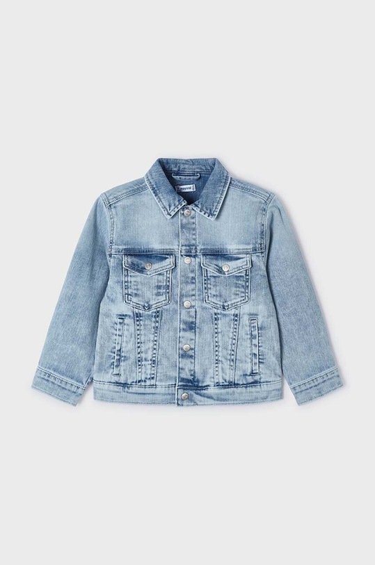 Mayoral geacă din denim pentru copii 3487.5K.Mini.PPYH albastru SS24