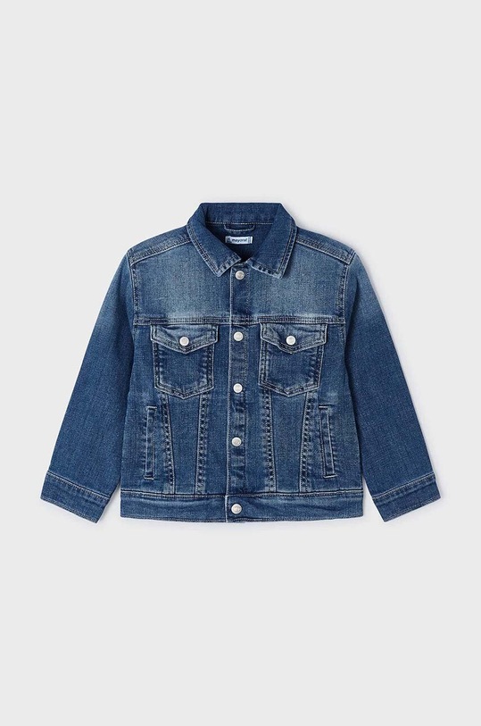 Mayoral geacă din denim pentru copii 3487.5K.Mini.PPYH albastru SS24