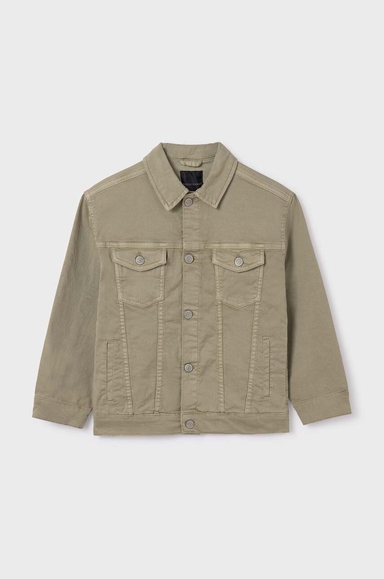 Mayoral kurtka jeansowa dziecięca 6473.7C.Junior.PPYH beżowy SS24