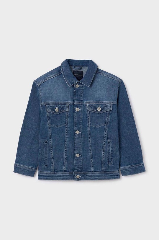Mayoral geacă din denim pentru copii 6473.7C.Junior.PPYH albastru SS24