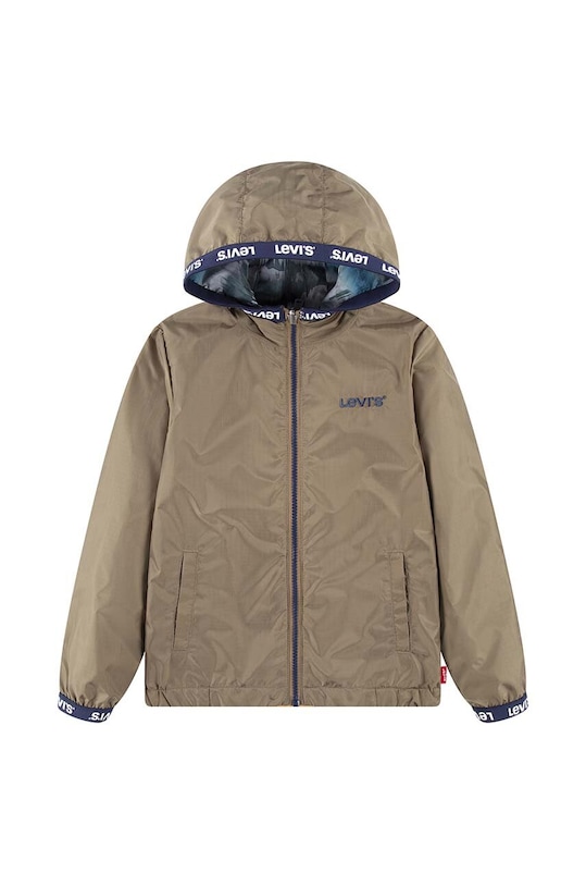 Levi's kurtka dwustronna dziecięca LVB REVERSIBLE BOY'S WIND JKT pozostałe beżowy 8EK398