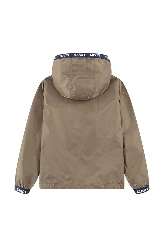 Levi's kurtka dwustronna dziecięca LVB REVERSIBLE BOY'S WIND JKT 8EK398 beżowy SS24