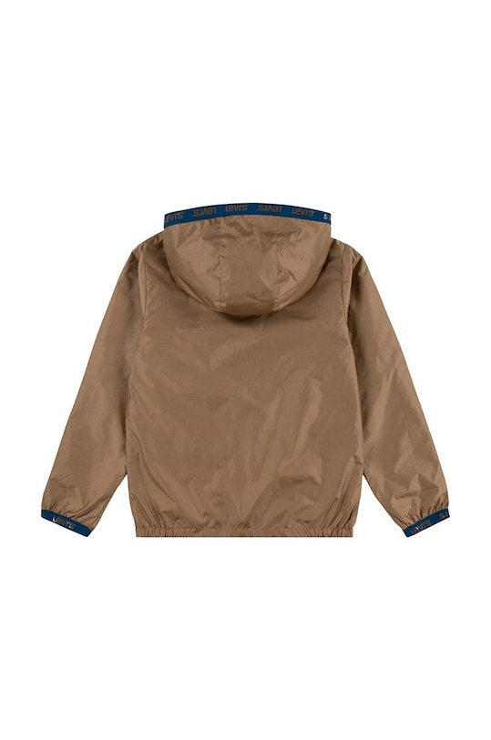 Levi's kurtka dziecięca LVB REVERSIBLE BOY'S WIND JKT 9EK398 brązowy SS24