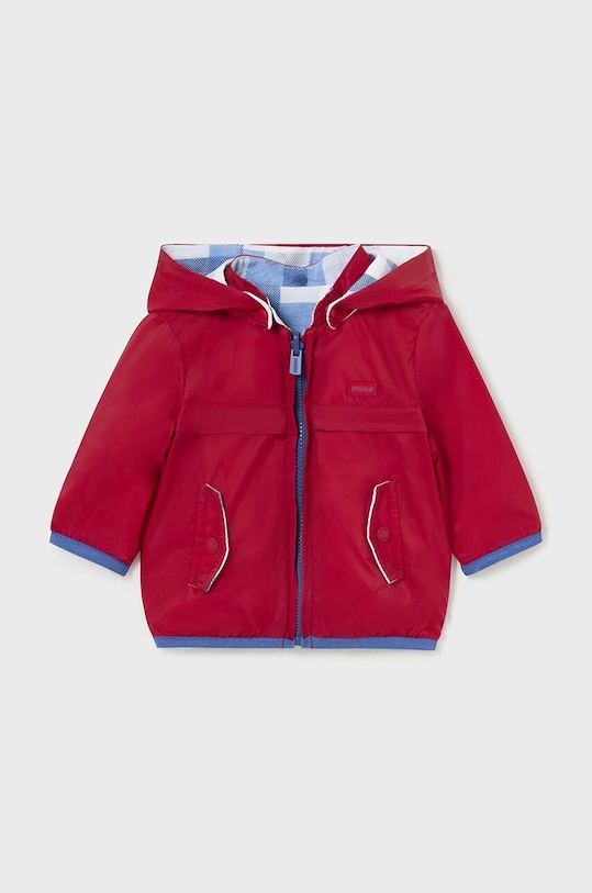 Dětská oboustranná bunda Mayoral Newborn nezateplené červená 1431.1P.Newborn.PPYH