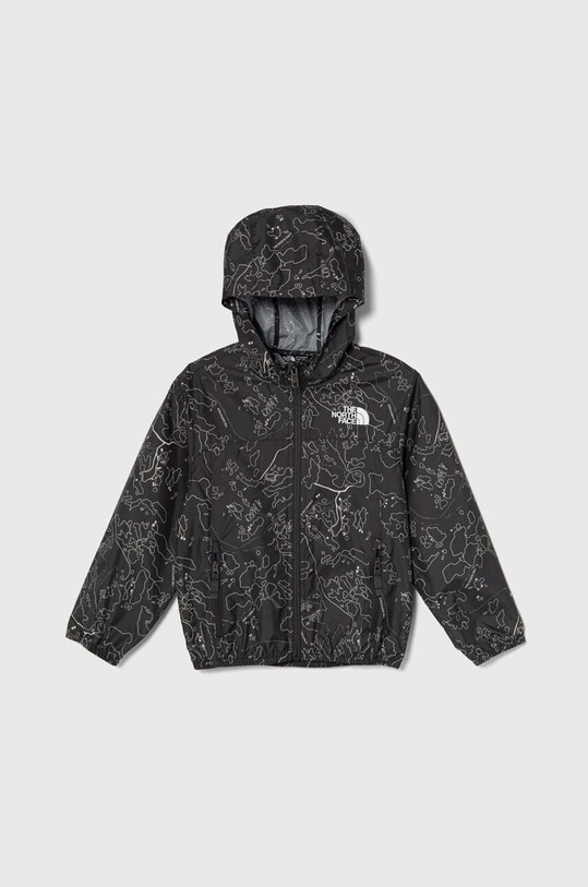 The North Face geaca copii NEVER STOP HOODED WINDWALL JACKET necaptusit gri NF0A86TQ