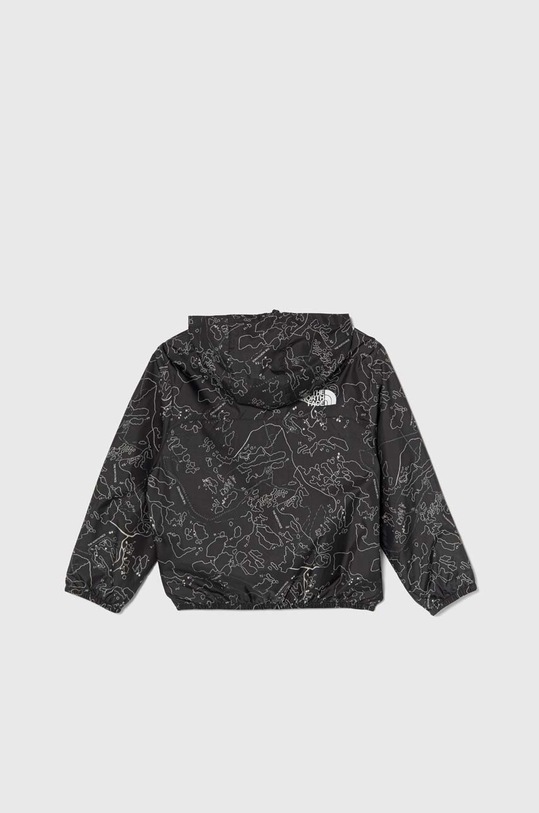 The North Face kurtka dziecięca NEVER STOP HOODED WINDWALL JACKET NF0A86TQ szary SS24