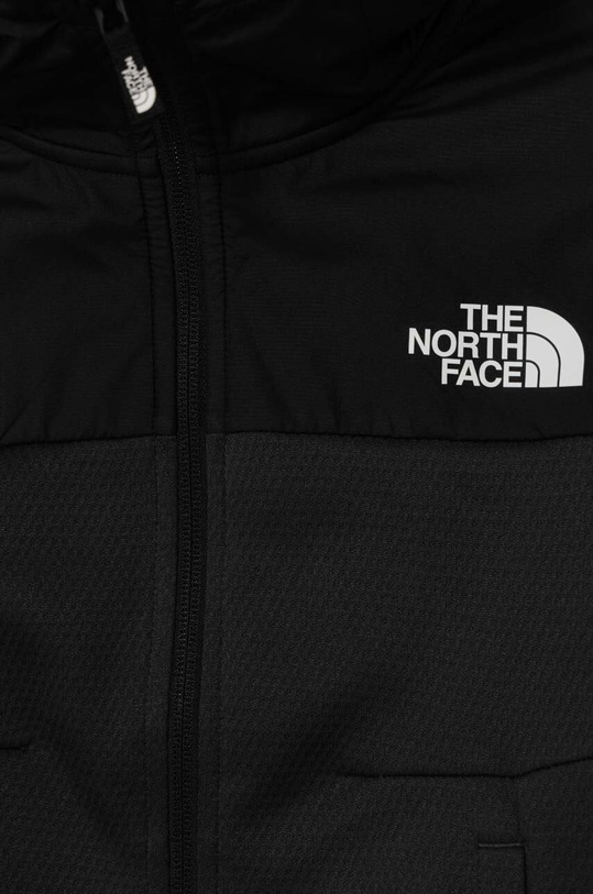 Băieți The North Face bluza copii MOUNTAIN ATHLETICS FULL ZIP HOODIE NF0A87B9 negru