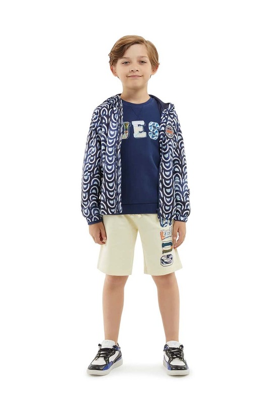 Detská bunda Guess nezateplené tmavomodrá L4GL00.WCFM0.PPYH